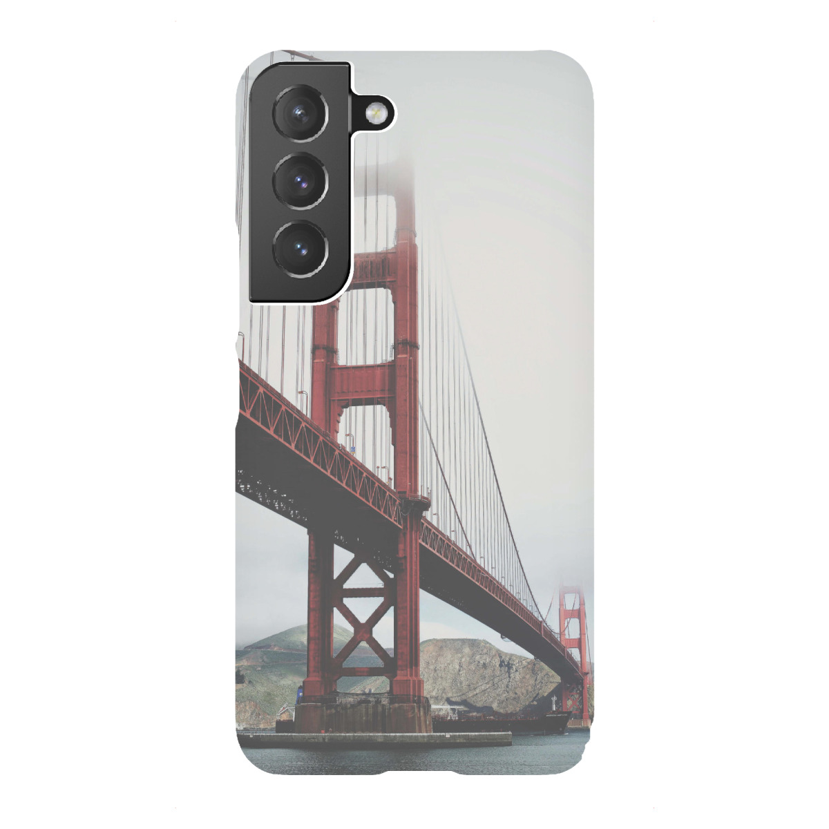 "Cloudy Golden Gate Bridge"für Samsung Galaxy - Premium-Case Handyhülle artboxONE