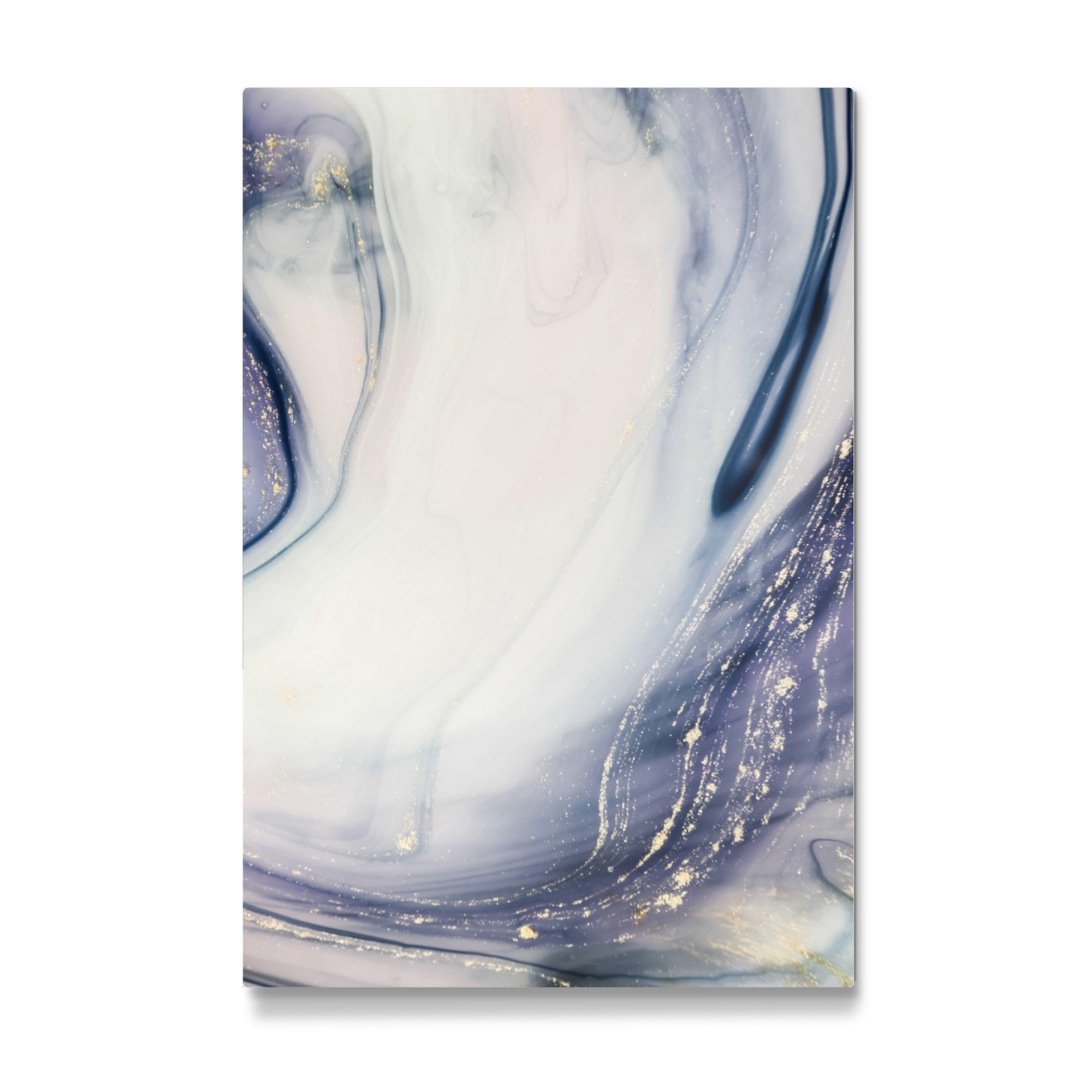 Galerie-Print "Blue and White Abstract Art" 75x50 cm artboxONE