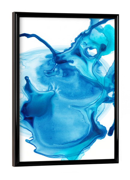 Poster mit schwarzem Rahmen "Butterfly One" artboxONE - Abstrakt - Abstrakt,Modern,Flüssig