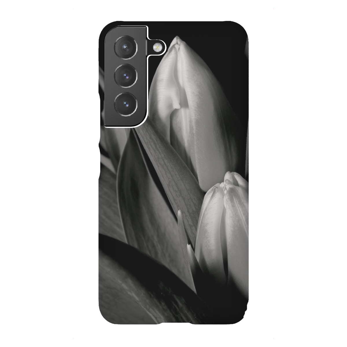 Samsung Galaxy "Black and White Lotus" Premium-Case Handyhülle artboxONE