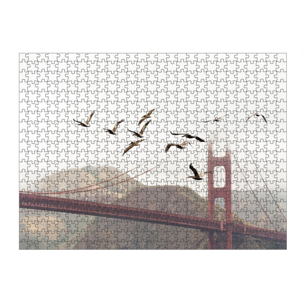 Puzzle Ravensburger "Golden Gate Bridge San Francisco" artboxONE - Städte / San Francisco - Golden gate bridge - Bild golden gate bridge