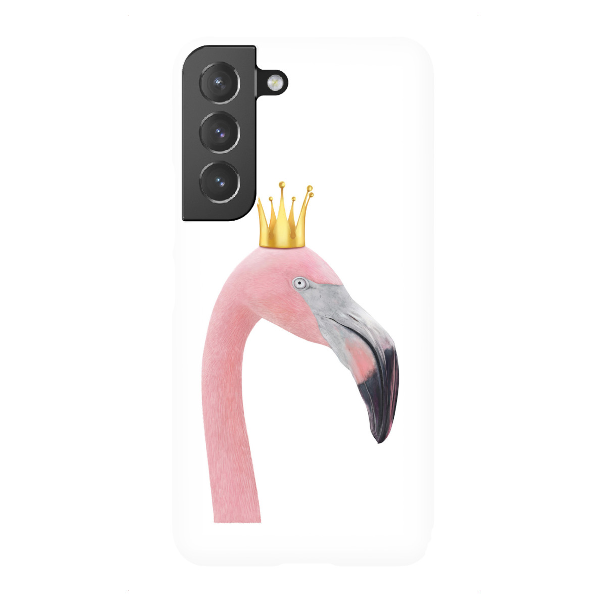 "Queen flamingo"für Samsung Galaxy - Premium-Case Handyhülle artboxONE