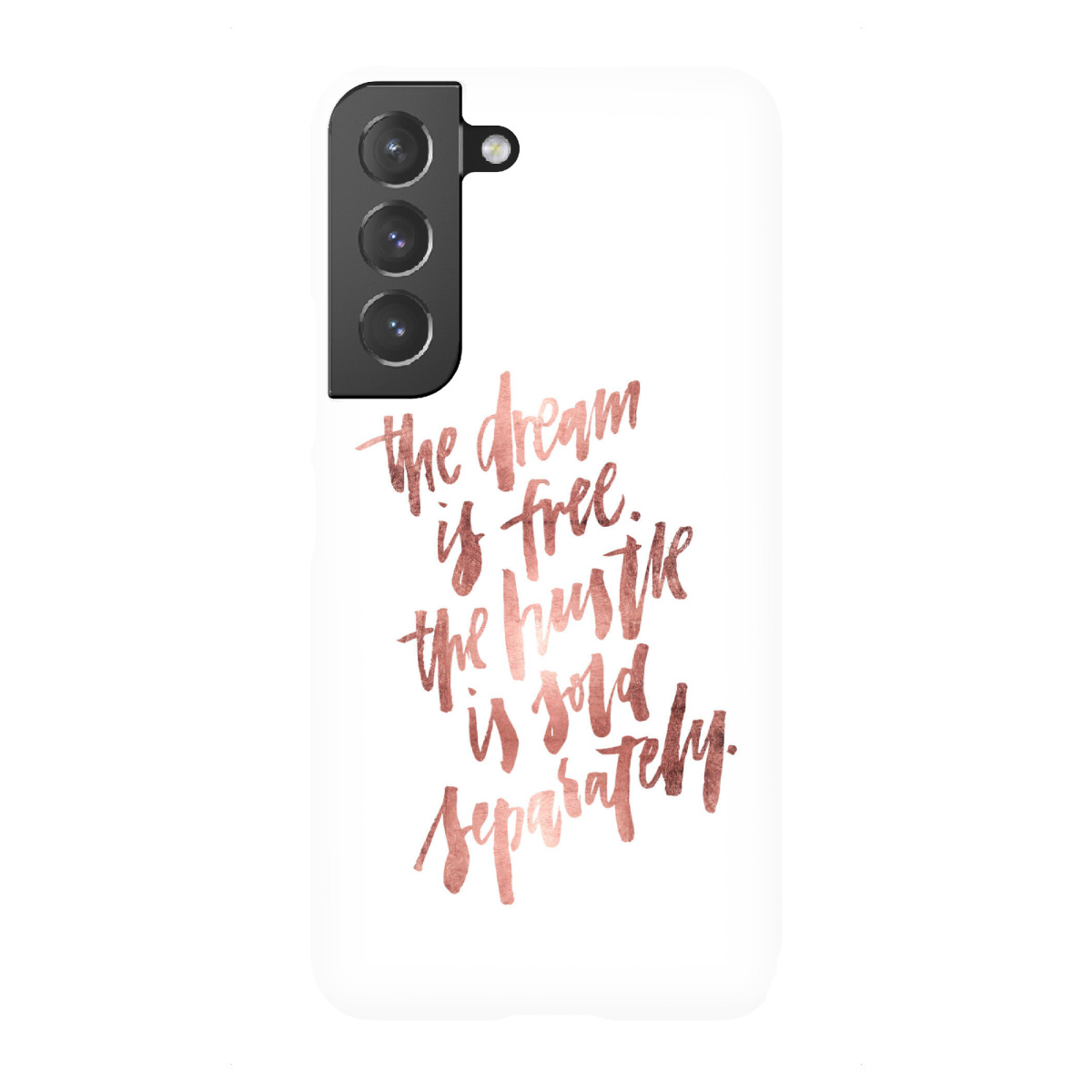 Samsung Galaxy "The Dream Is Free The Hustle" Premium-Case Handyhülle artboxONE
