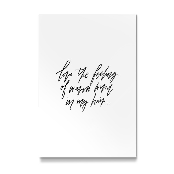 Galerie-Print "Love Feeling Of Wind In My Hair" 30x20 cm artboxONE