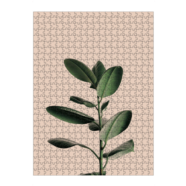 Puzzle Ravensburger "Tropical Plant" artboxONE - Natur,Floral - Leaf,Leaves,Plant,Pflanze,Blatt,Blätter - Bild leaf
