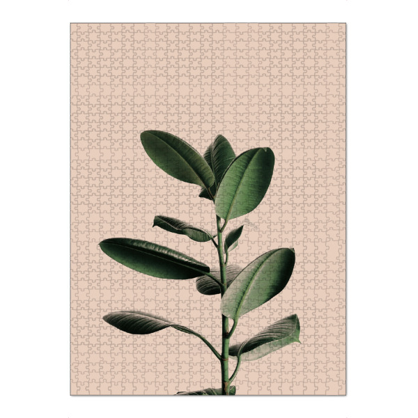 Puzzle Ravensburger "Tropical Plant" artboxONE - Natur,Floral - Leaf,Leaves,Plant,Pflanze,Blatt,Blätter - Bild leaf