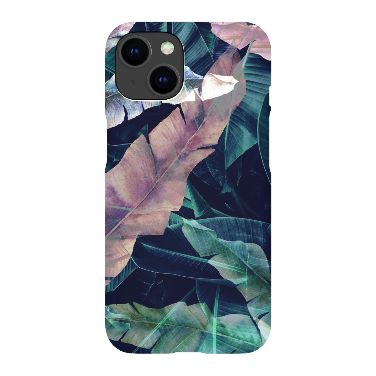 iPhone "Banana Leaves Art" Premium-Case Handyhülle artboxONE