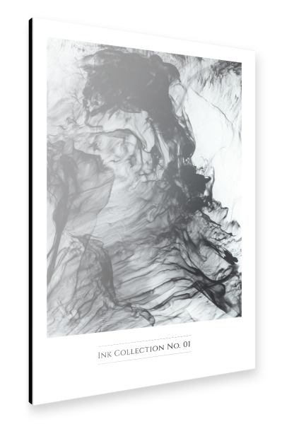 Alu-Dibond "INK COLLECTION ONE" 30x20 cm artboxONE