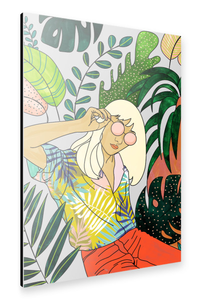 Alu-Dibond "Spring Break" 30x20 cm artboxONE