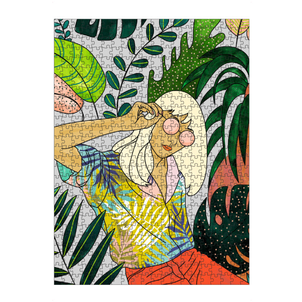 artboxONE Puzzle "Spring Break" artboxONE - Menschen - Tropical,Woman - Bild tropical