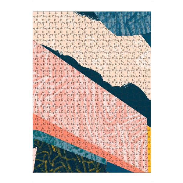 Puzzle Ravensburger "Leela" artboxONE - Abstrakt - Abstract,Shapes,Pattern - Bild abstract