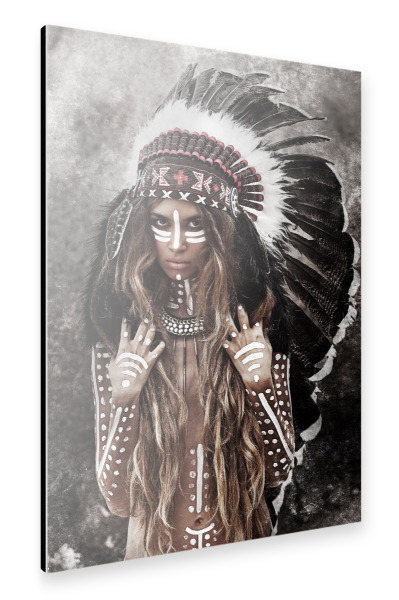 Alu-Dibond "Huntress" 30x20 cm artboxONE