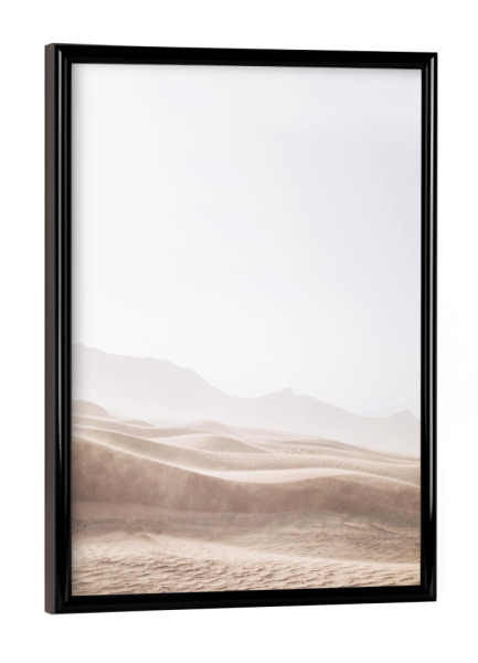 Poster mit schwarzem Rahmen "Sand Desert" artboxONE - Natur,Reise - Desert,Wüste,Sand