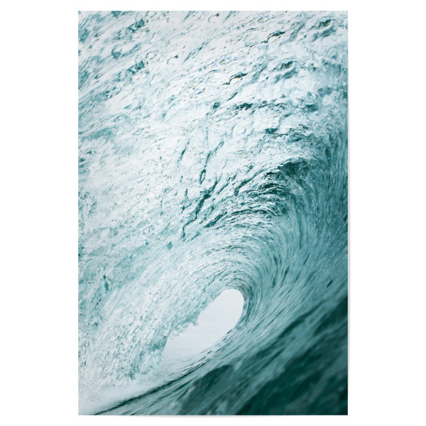 Poster 30x20 cm "Surfer Wave" artboxONE - Natur,Reise,Reise / Strand und Meer - Wave,Welle,Ocean,Sea,Meer
