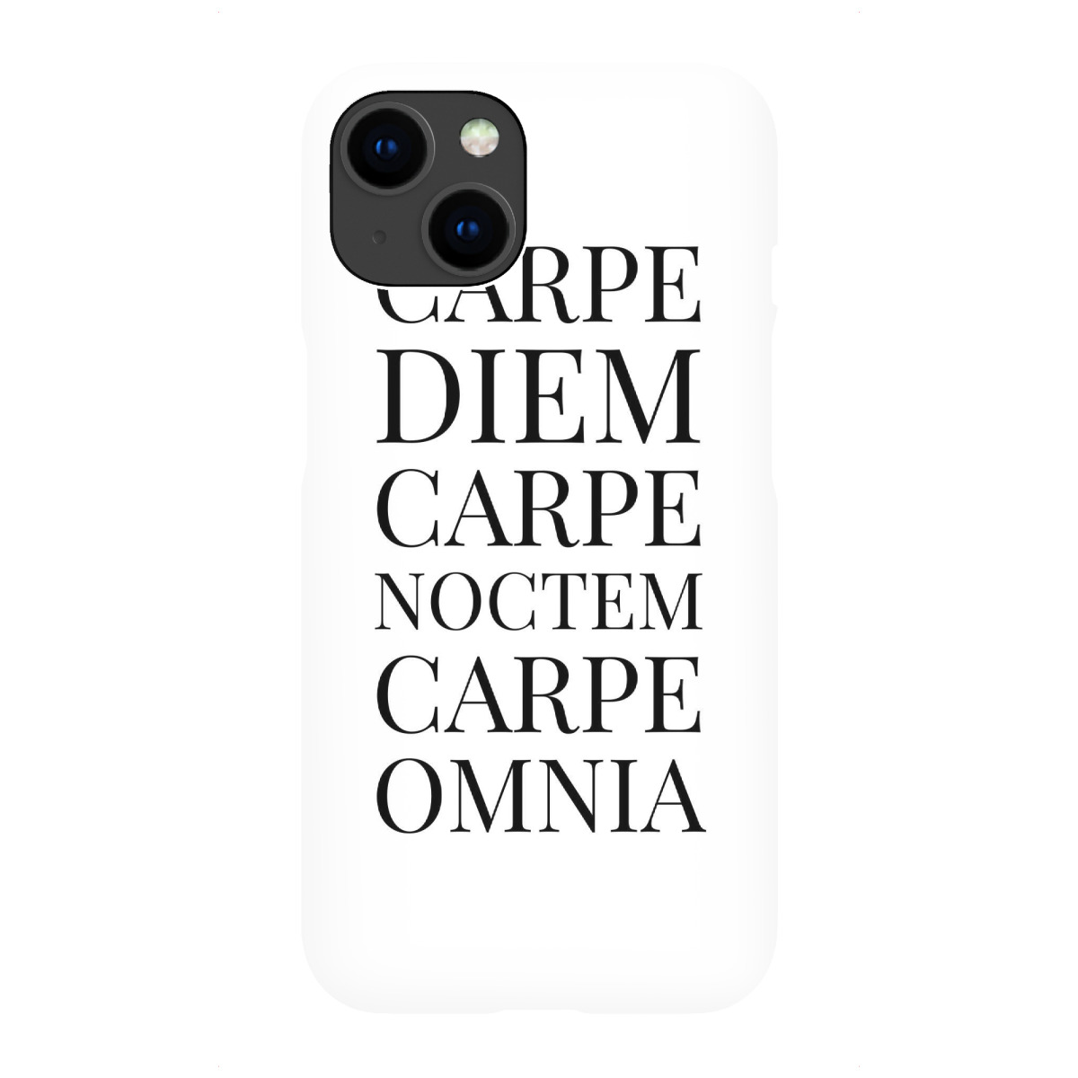 iPhone "Carpe Diem Carpe Noctem" Premium-Case Handyhülle artboxONE