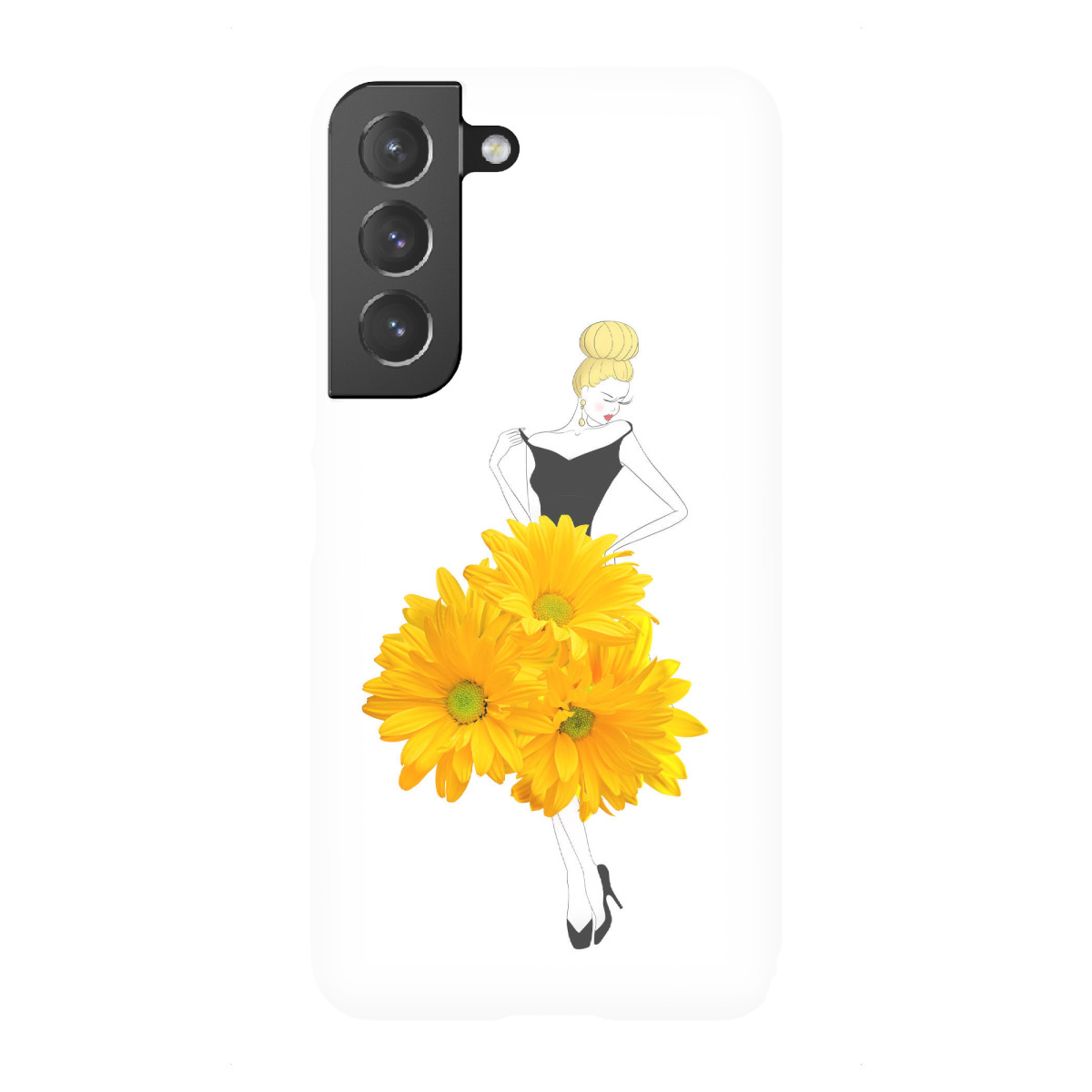Samsung Galaxy "Fashion chrysanthemums" Premium-Case Handyhülle artboxONE