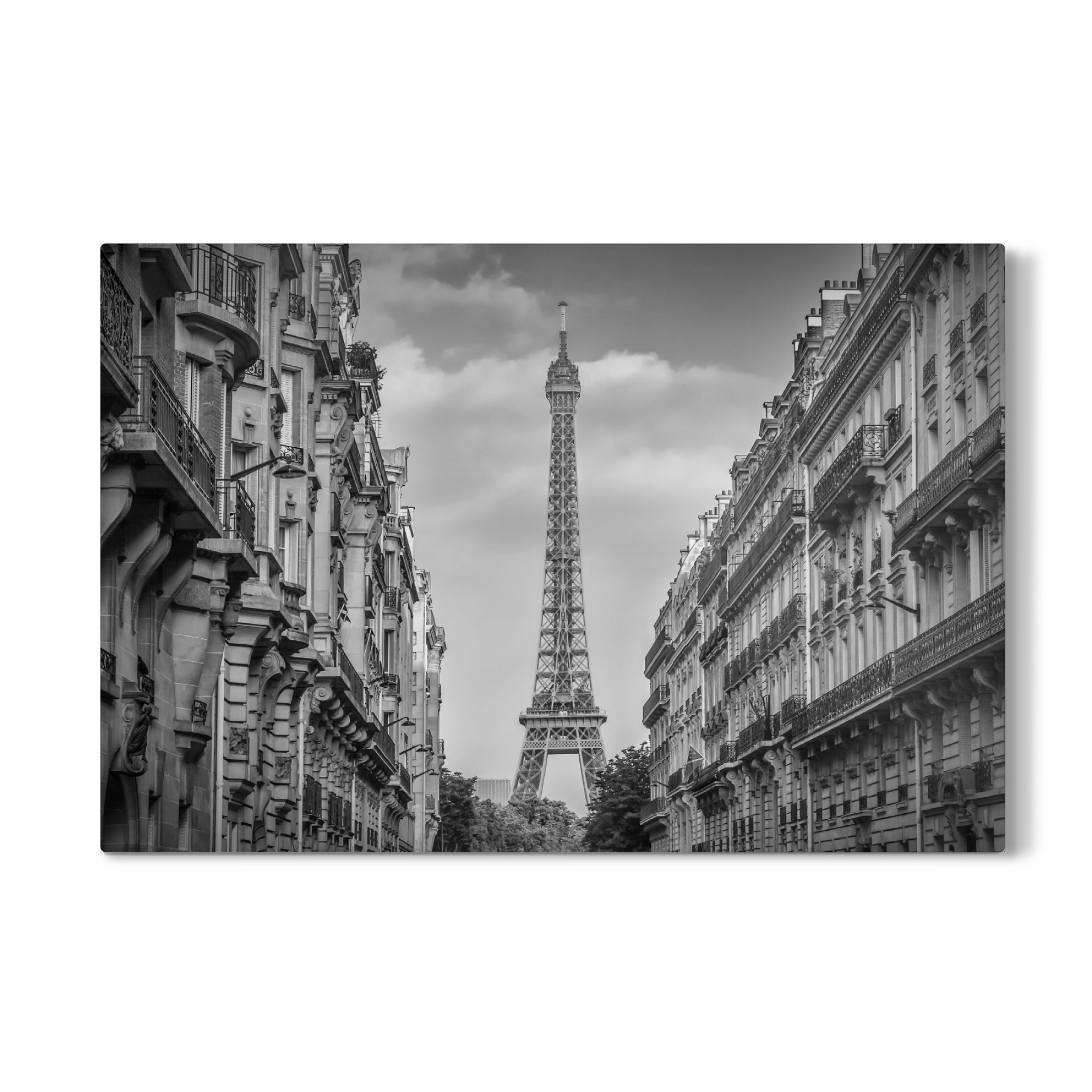 Galerie-Print "Pariser Flair | Monochrom" 75x50 cm artboxONE