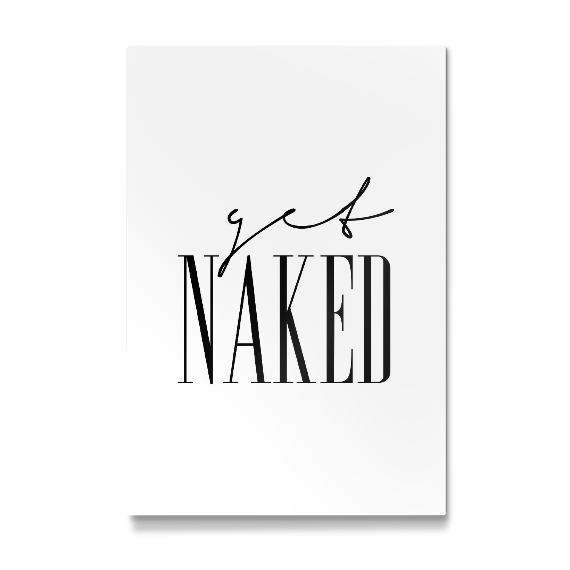 Galerie-Print "Get Naked 4" 75x50 cm artboxONE