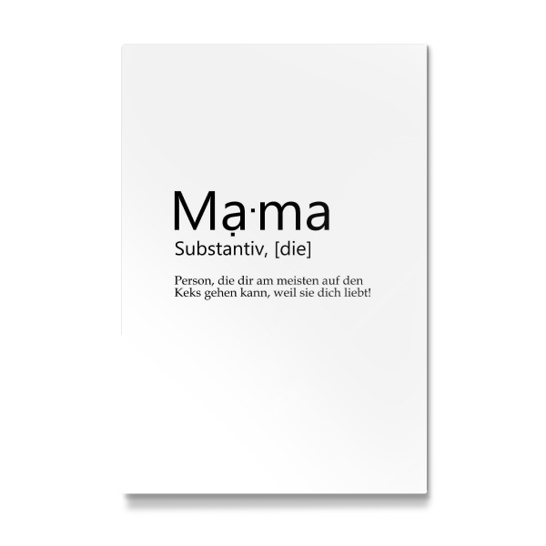 Galerie-Print "Ma-ma" 30x20 cm artboxONE