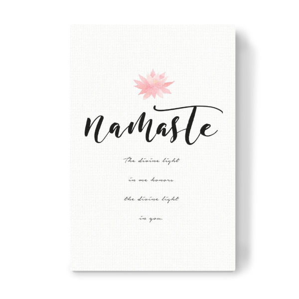 Leinwandbild "The Divine Light" artboxONE - Typografie,Sport