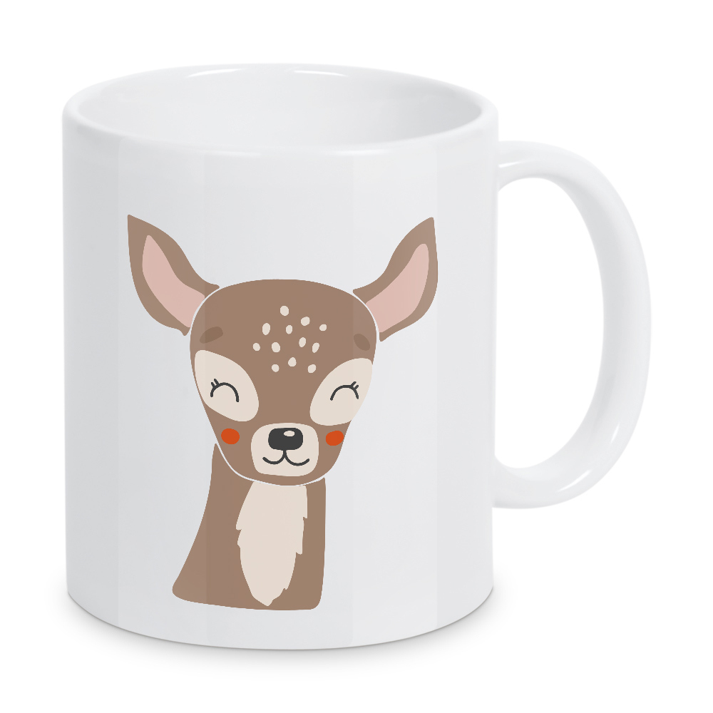 Tasse "Waldhirsch Tierbabykunst" artboxONE - Für Kinder,Tiere