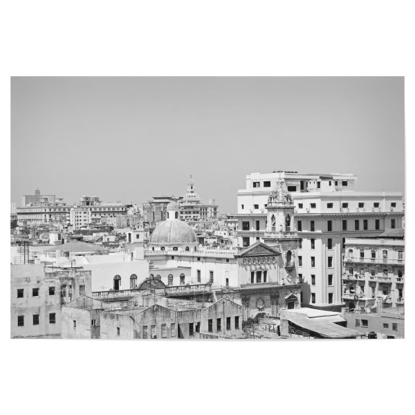 Poster "Havana’s Rooftops" artboxONE - Städte,Reise,Schwarzweiß,Architektur,Reise / Länder - Kuba,Havanna,Architektur
