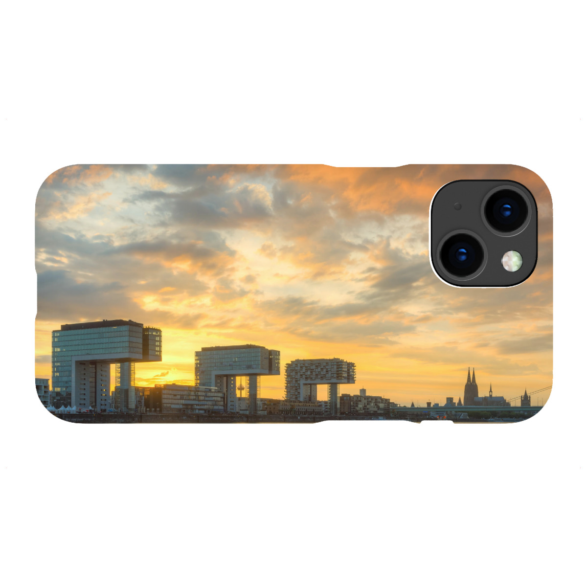 iPhone "Köln in Flammen" Premium-Case Handyhülle artboxONE