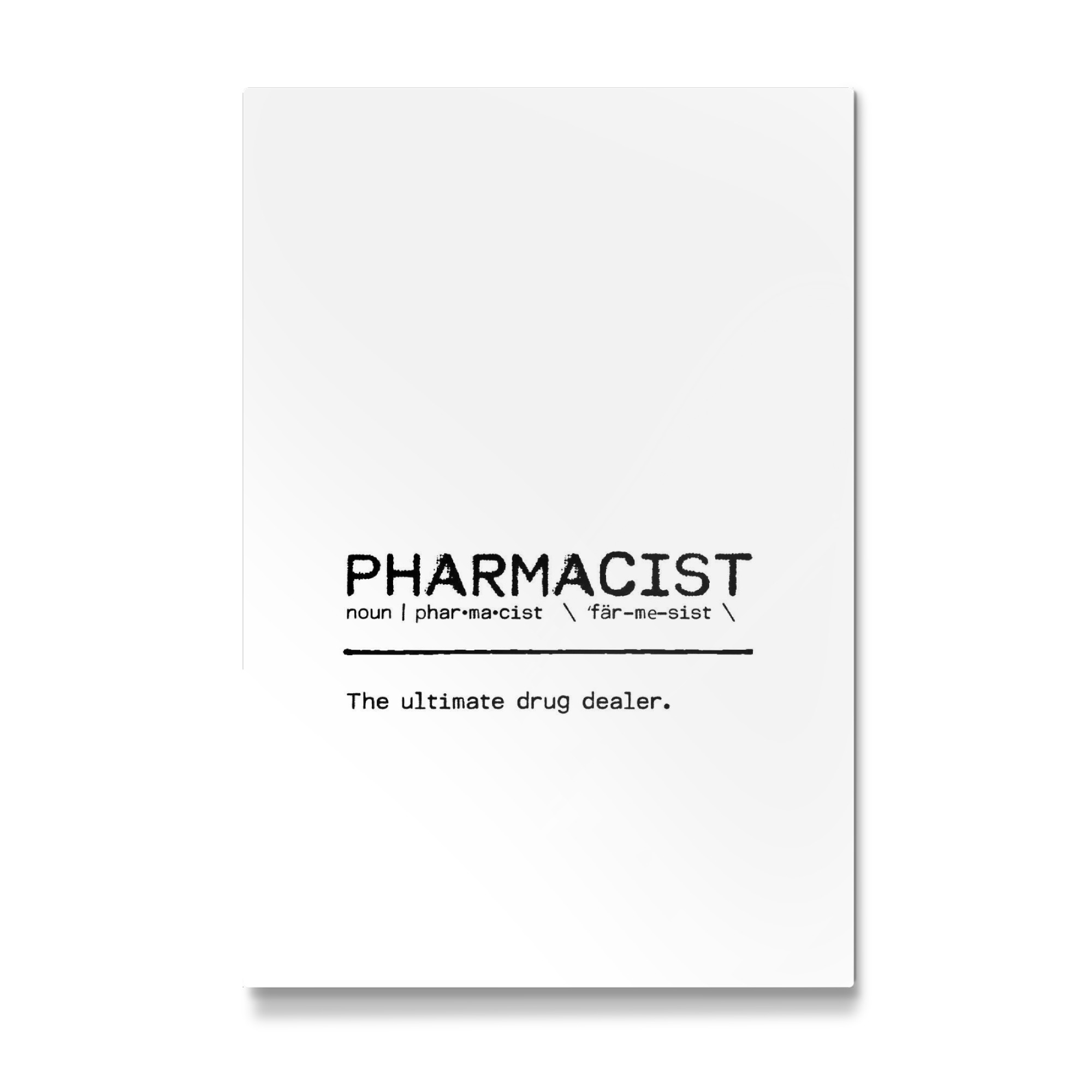 Galerie-Print "Pharmacist Quote" 30x20 cm artboxONE