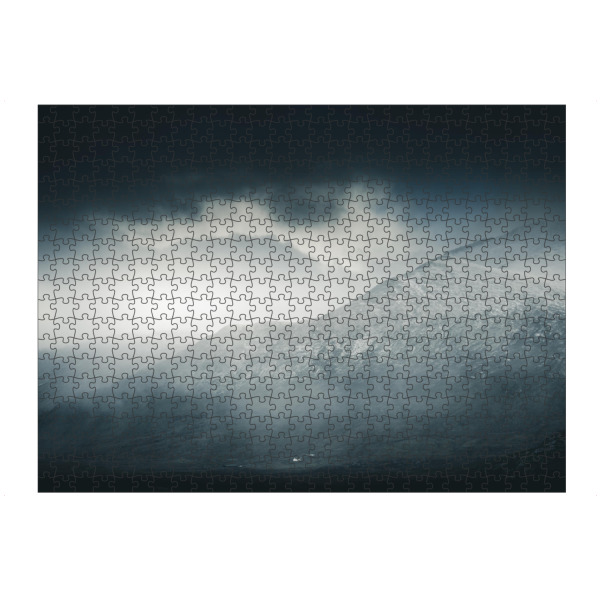 Puzzle Ravensburger "Einsames Haus in Schottland" artboxONE - Natur,Reise,Reise / Länder - Schottland,Highlands,Berg,Wolken,Nebel - Bild schottland