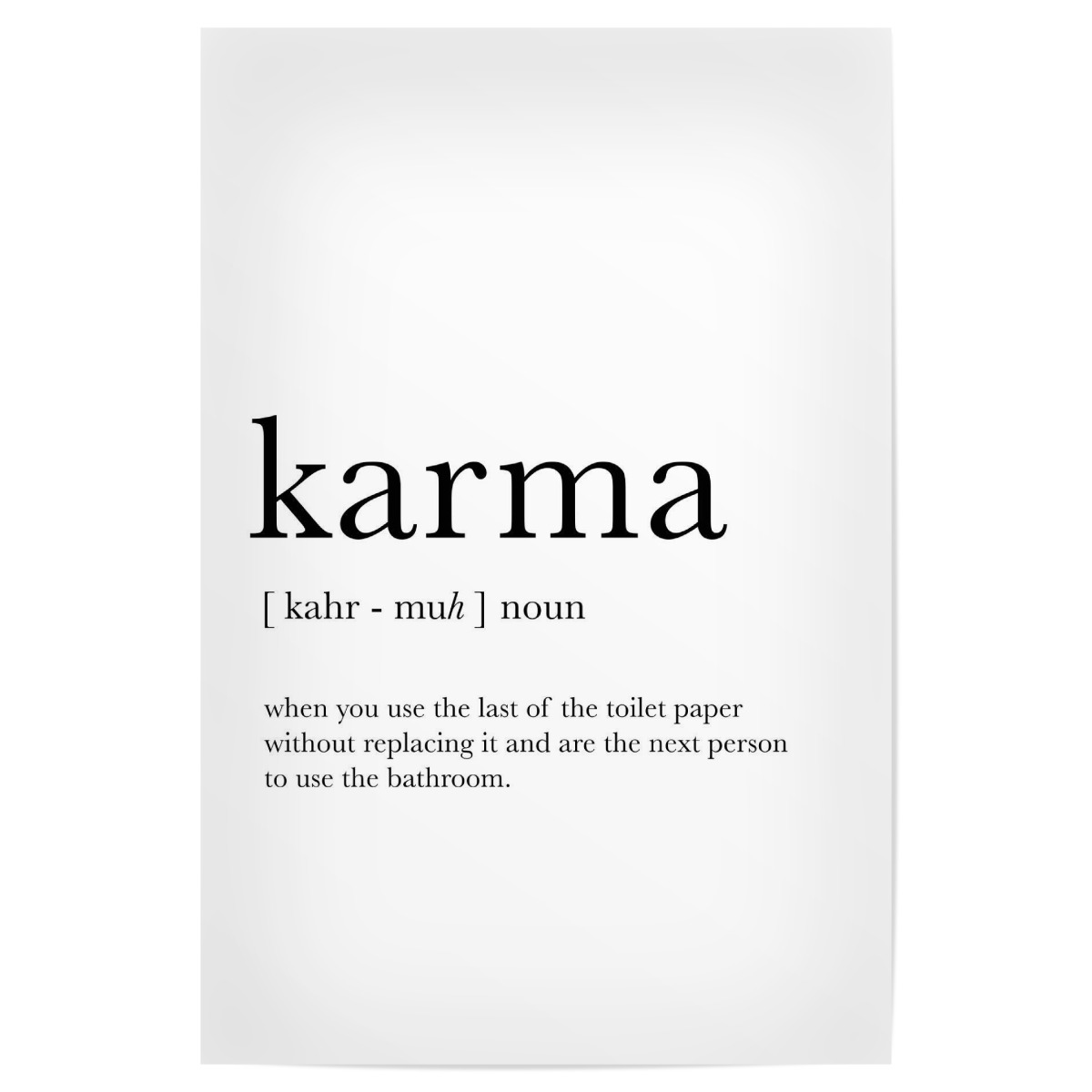 karma definition essay