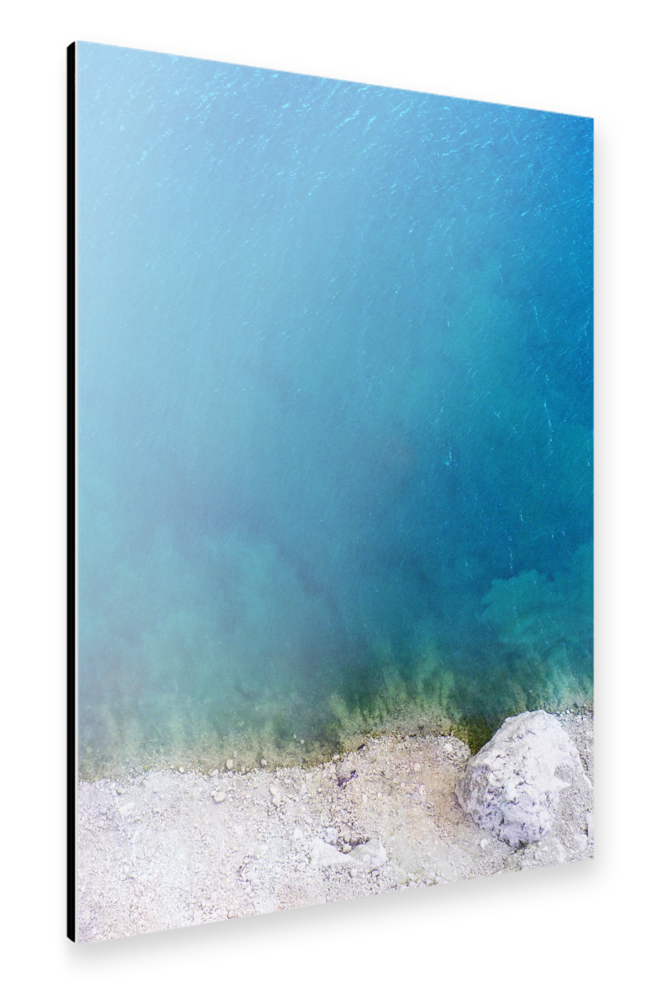 Alu-Dibond "Deep Blue Sea" 30x20 cm artboxONE