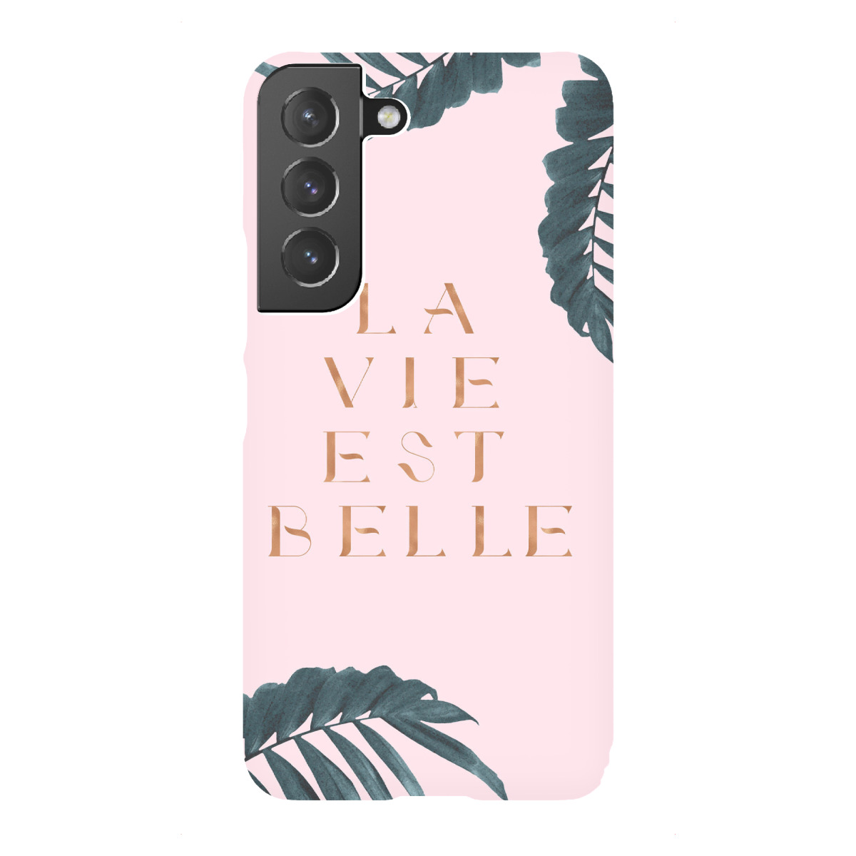 "La Vie est Belle Rose Gold Edition"für Samsung Galaxy - Premium-Case Handyhülle artboxONE