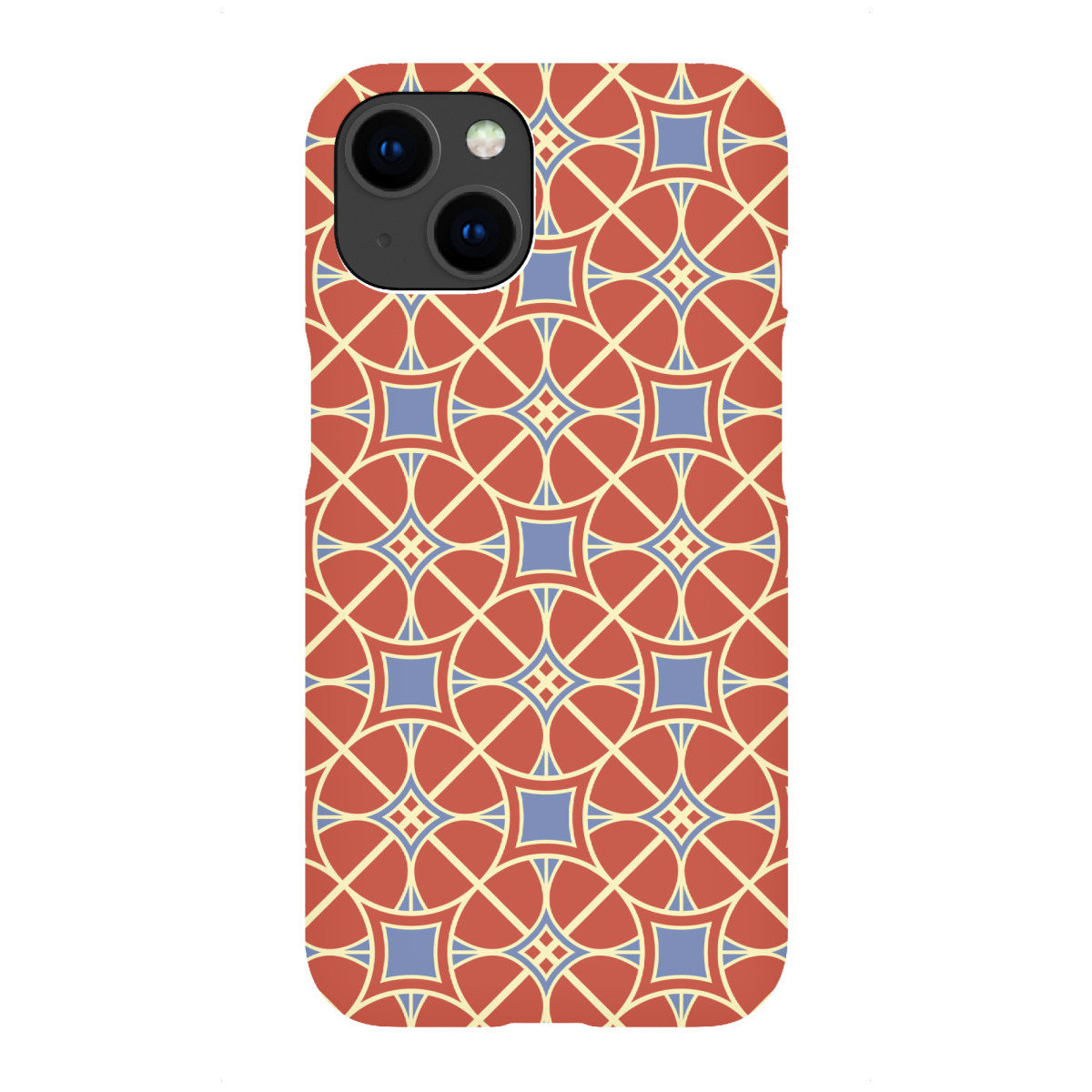 iPhone "Red Circle Mosaic" Premium-Case Handyhülle artboxONE