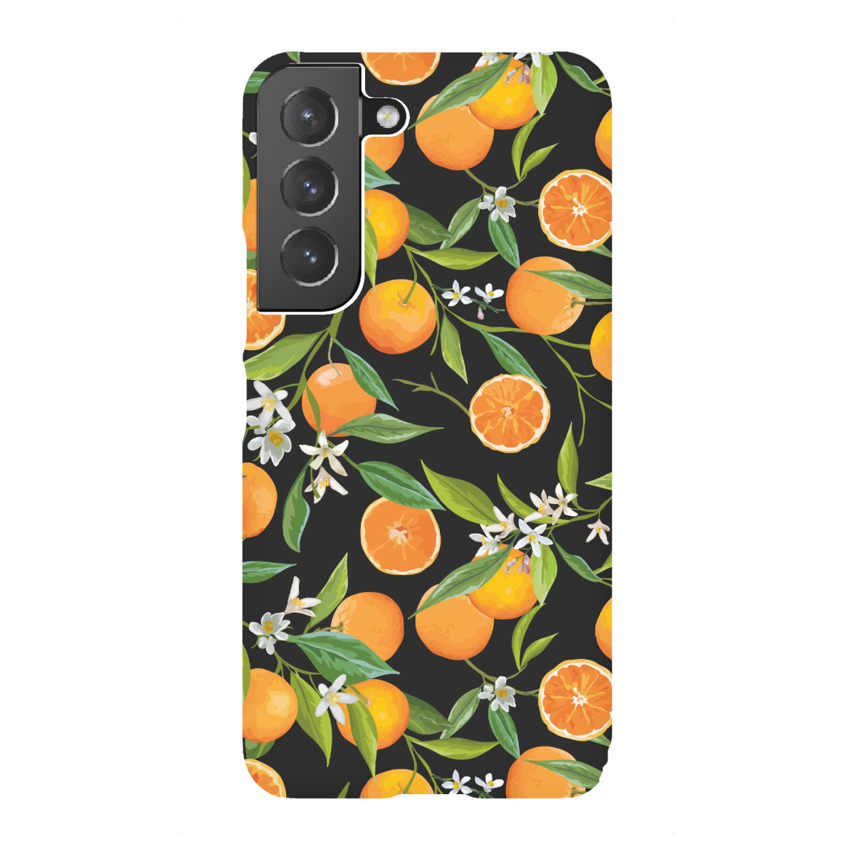 Samsung Galaxy "Orange-Garden" Premium-Case Handyhülle artboxONE