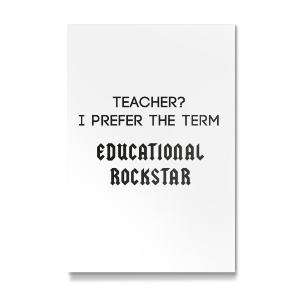 Galerie-Print "Educational Rockstar" 30x20 cm artboxONE