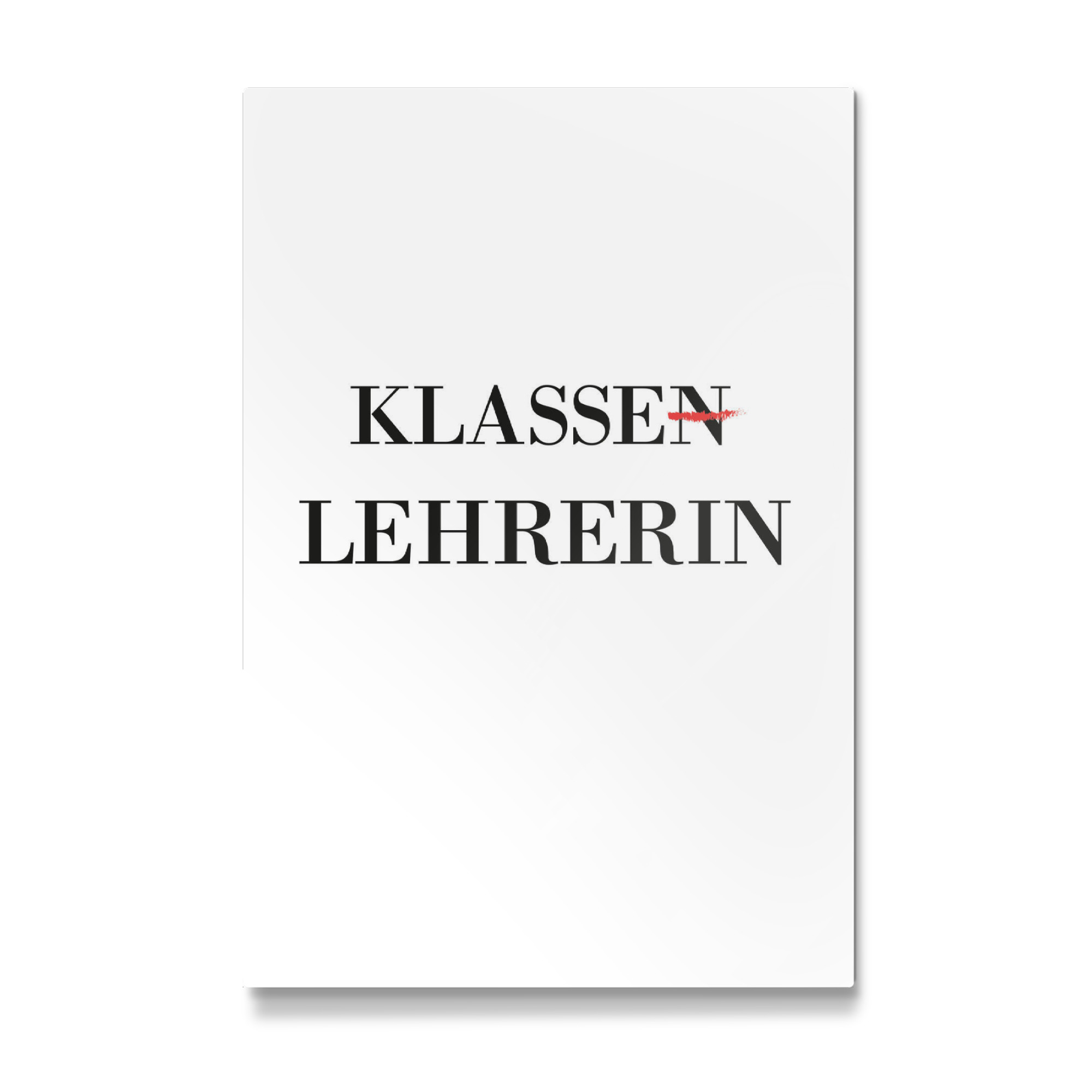Galerie-Print "Klassen-Lehrerin" 75x50 cm artboxONE
