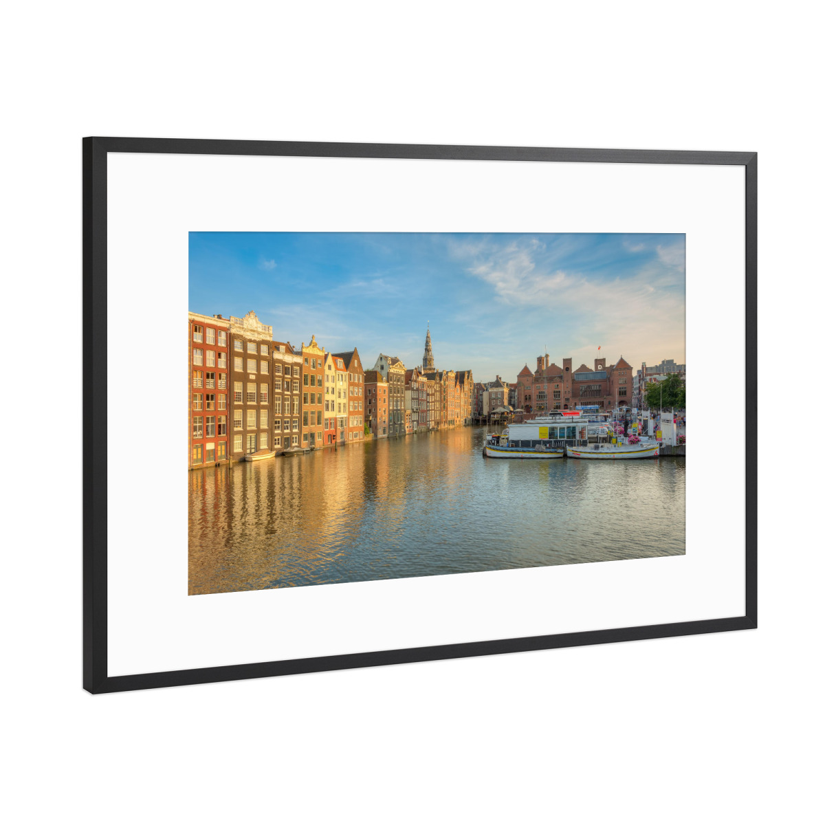 Purchase The Amsterdam Damrak As A Frame At Artboxone Image