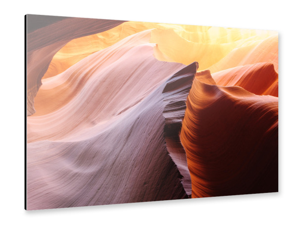 Alu-Dibond "Antelope Canyon Detail" 30x20 cm artboxONE