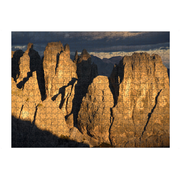 artboxONE Puzzle "Paternkofel bei Sonnenuntergang" artboxONE - Natur - Dolomiten,Berg,Tre cime - Bild dolomiten