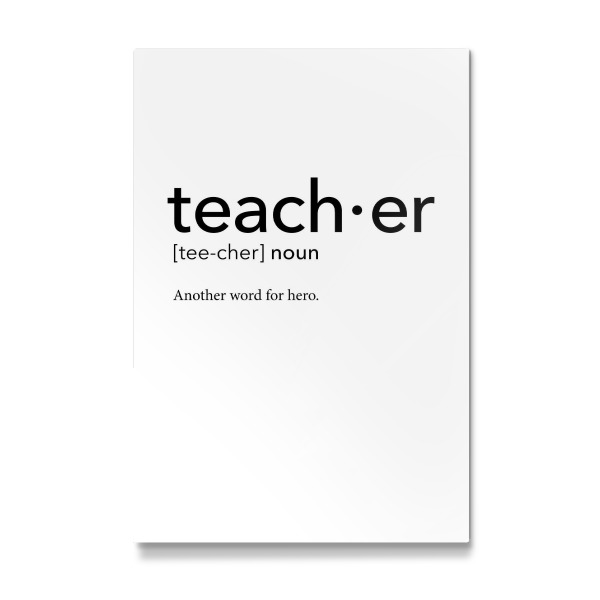 Galerie-Print "Teacher definition 02" 30x20 cm artboxONE