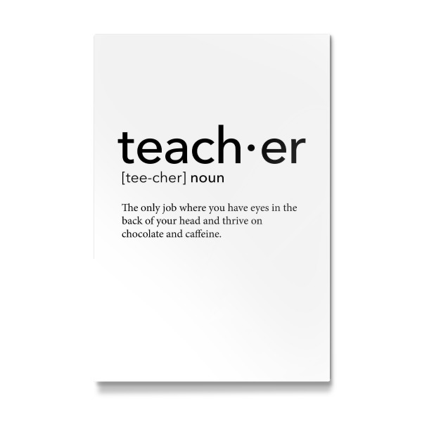 Galerie-Print "Teacher definition 22" 30x20 cm artboxONE