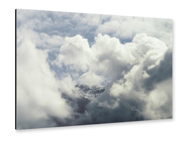 Alu-Dibond "Wolkeninsel" 30x20 cm artboxONE