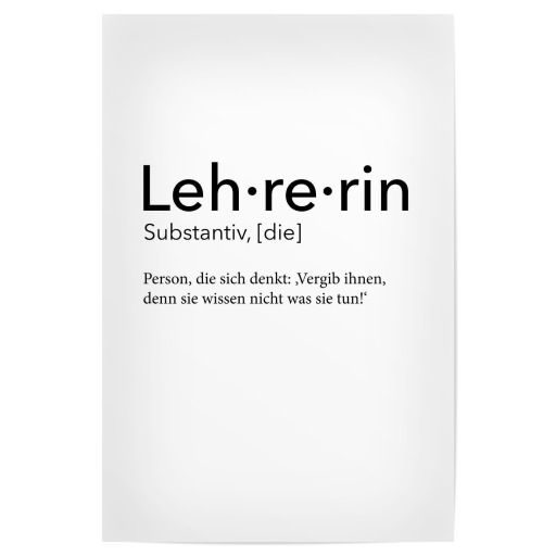 Lehrerin Definition 38