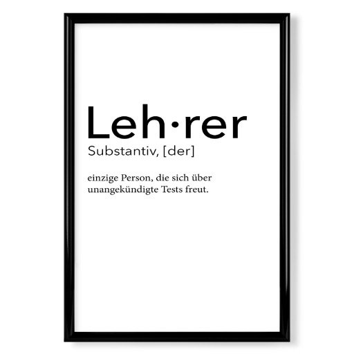 Lehrer Definition 58