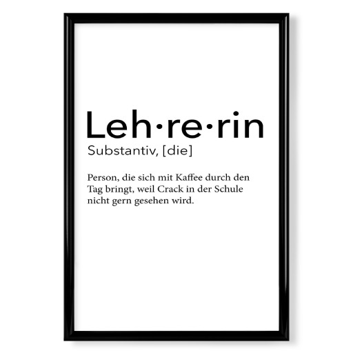 Lehrerin Definition 24