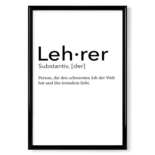 Lehrer Definition 60