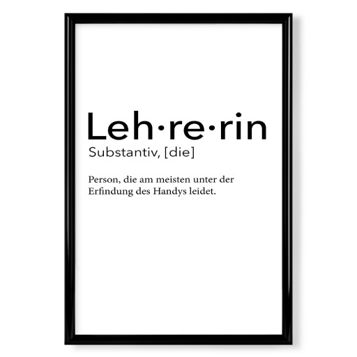 Lehrerin Definition 34