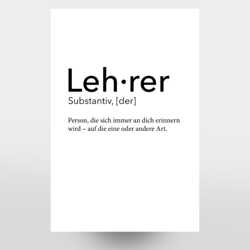 Lehrer Definition 54 Lehrer Definition 54