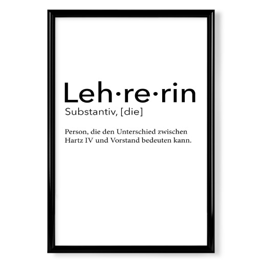 Lehrerin Definition 05