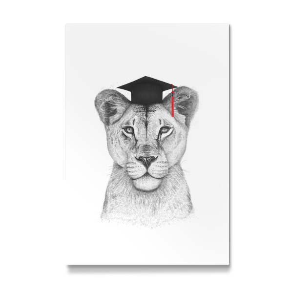 Galerie-Print "Akademiker Löwin" 30x20 cm artboxONE